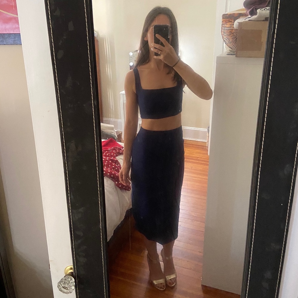 Two pieces linen set